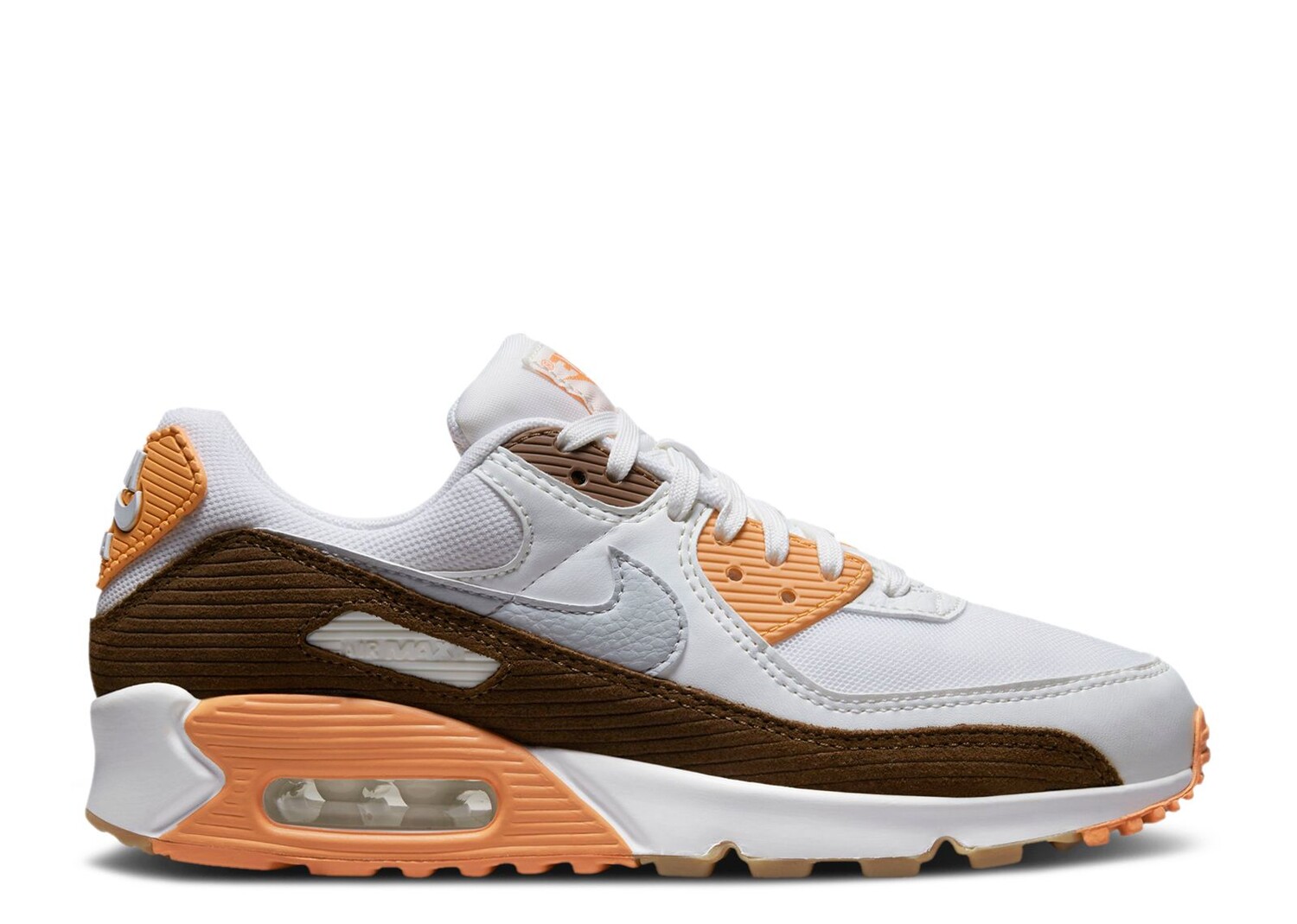 

Кроссовки Nike Wmns Air Max 90 Se 'Brown Corduroy', белый