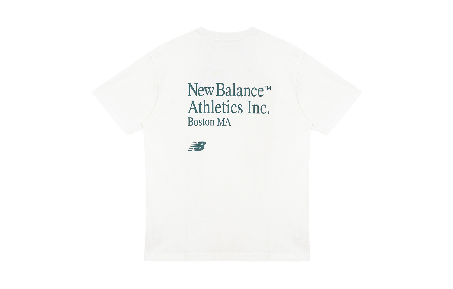 

Футболка унисекс белая New Balance, белый