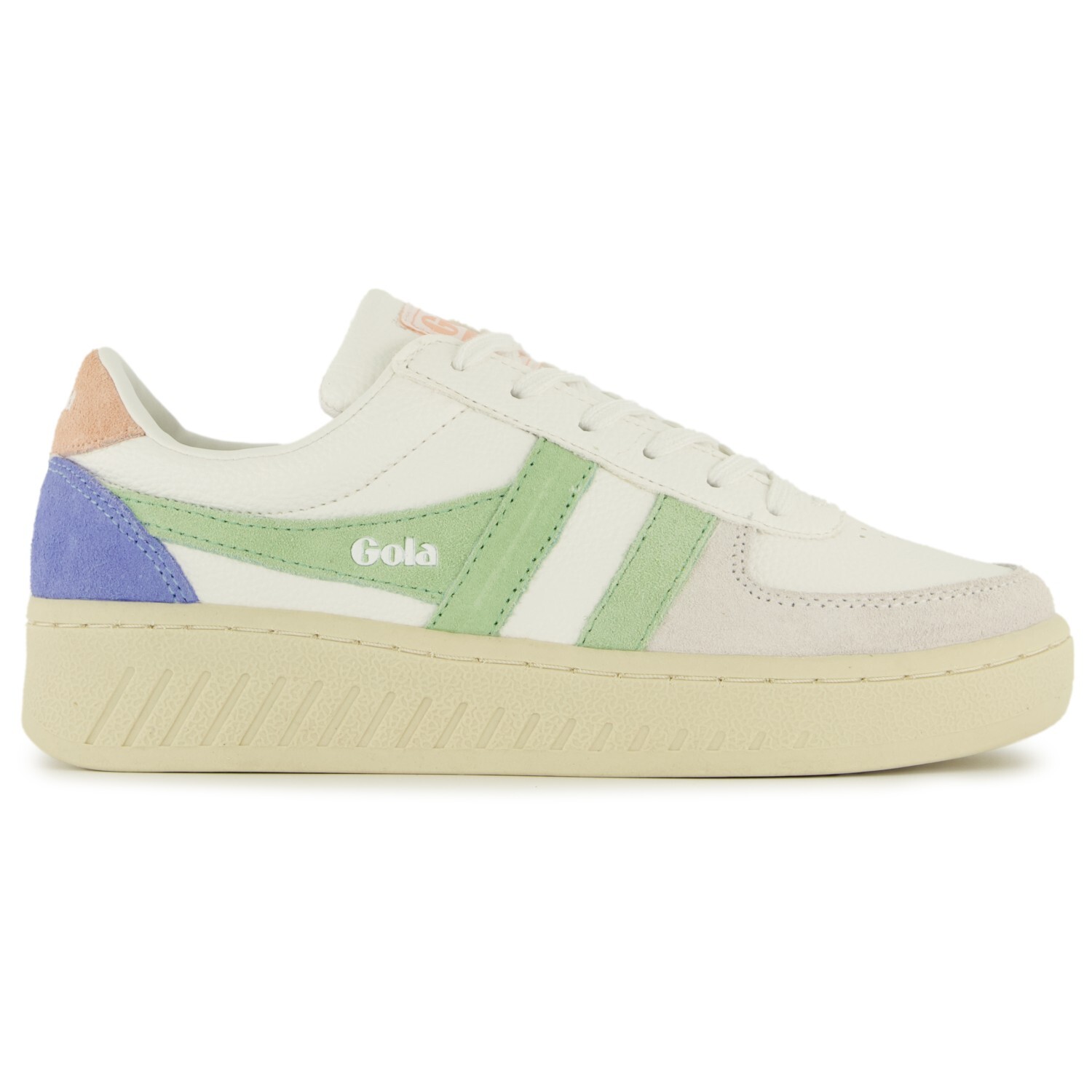 Кроссовки Gola Women's Grandslam Trident, цвет White/Patina Green/Pearl Pink