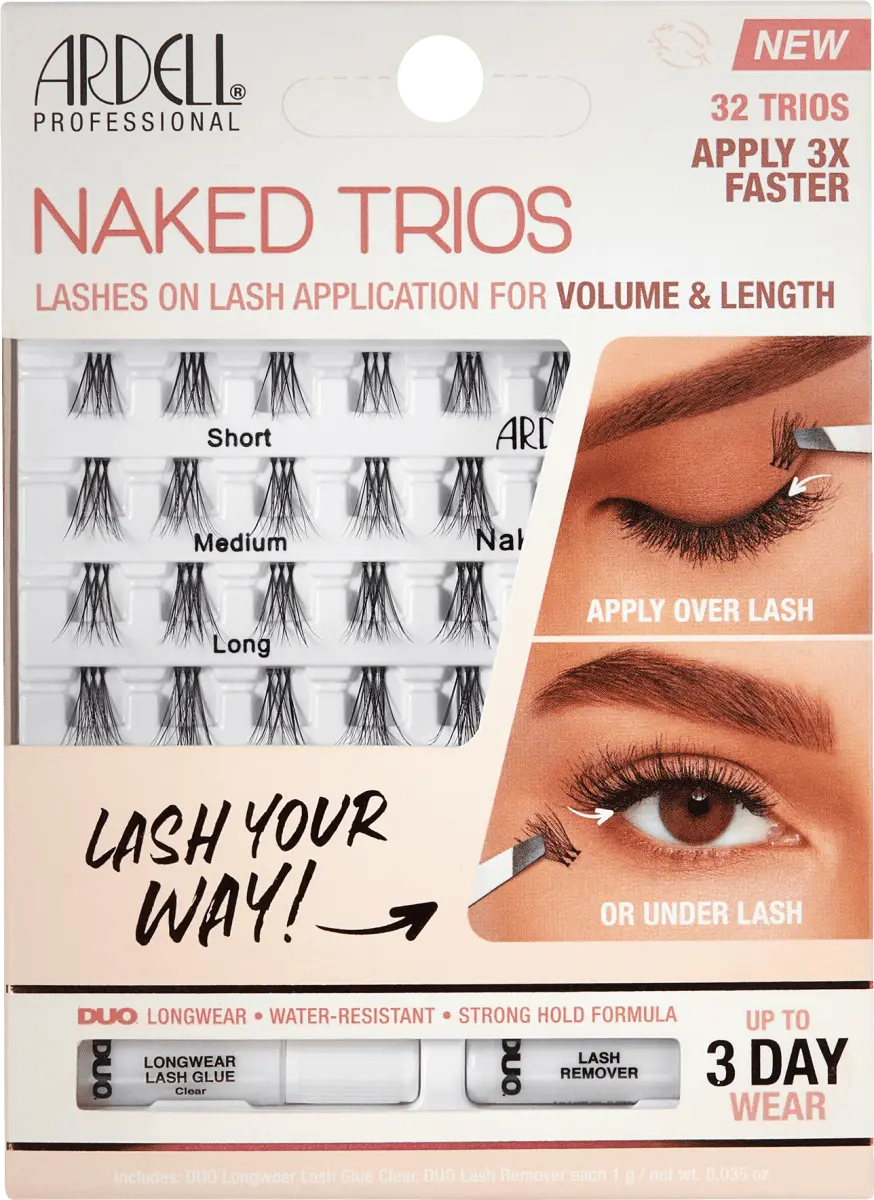 

Набор искусственных ресниц Naked Trios 1 шт. ARDELL