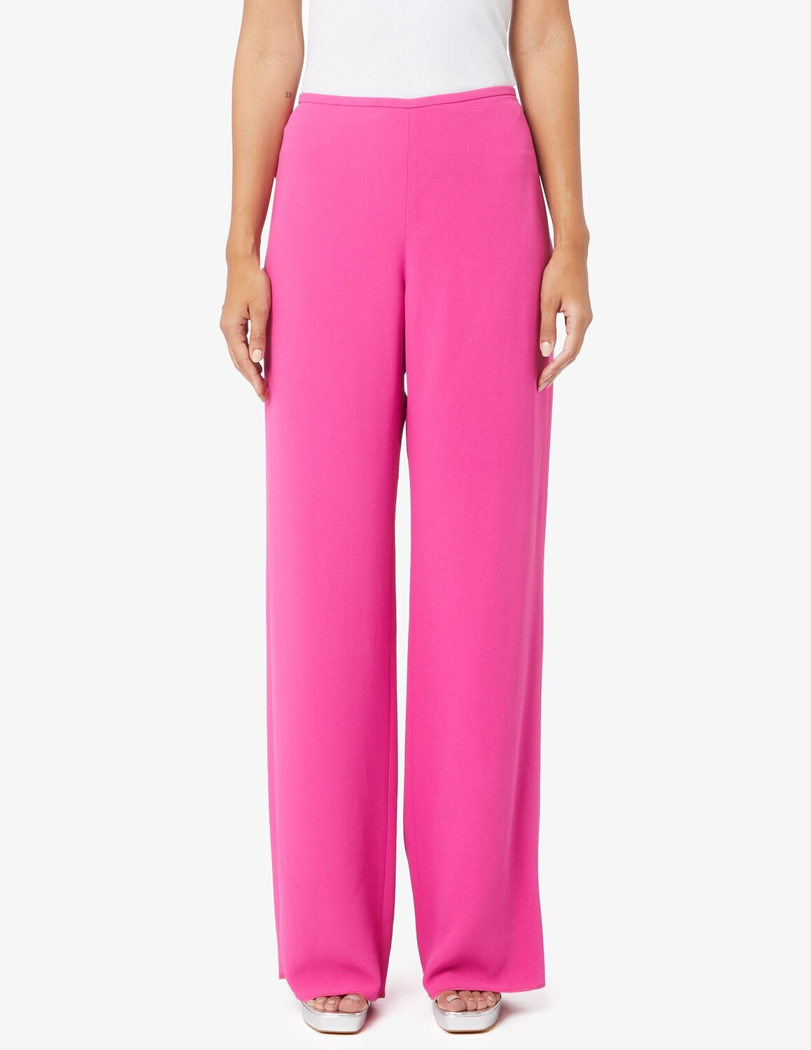 

Брюки Emporio Armani, фуксия