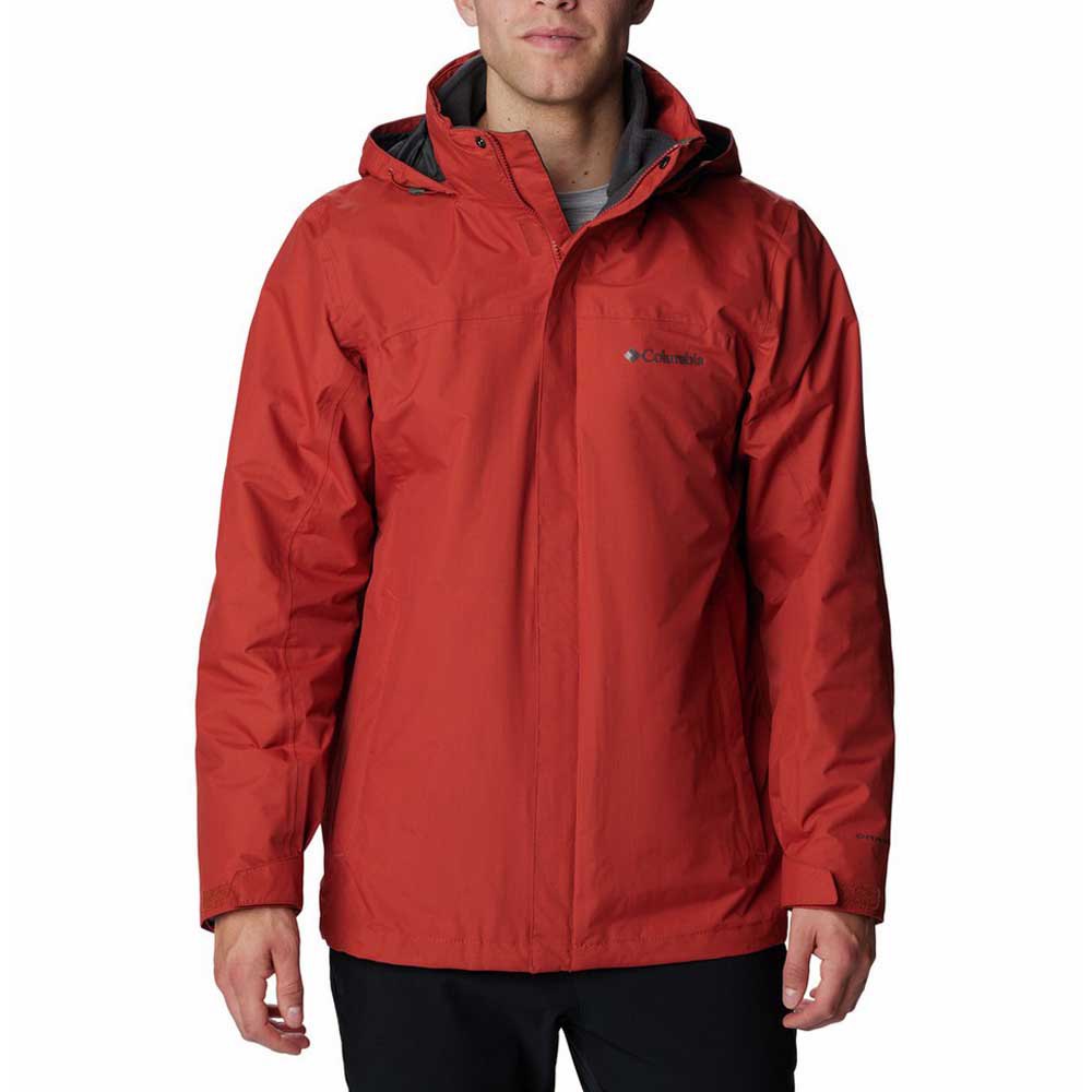 

Куртка Columbia Mission Air Full Zip Rain, красный