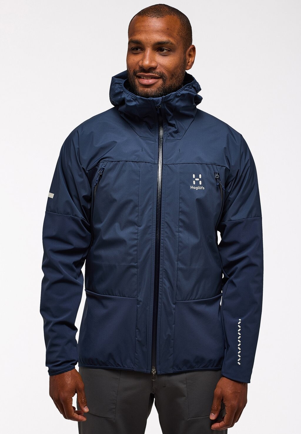 

Куртка Softshell HYBRID TOURING Haglöfs, цвет tarn blue