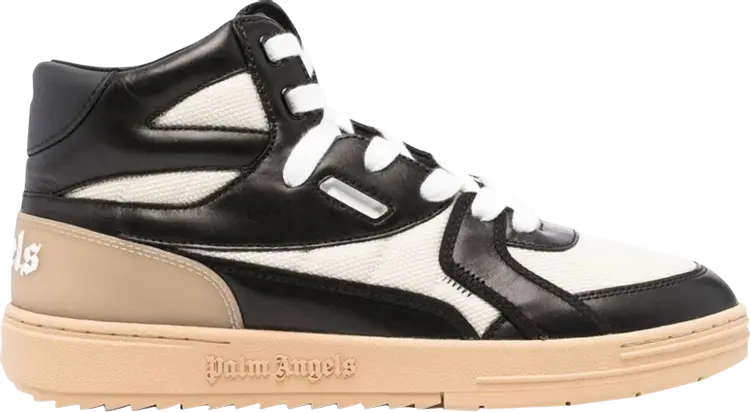 

Кроссовки Palm Angels Palm University High 'Black White', черный