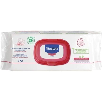 

Успокаивающие очищающие салфетки, Mustela