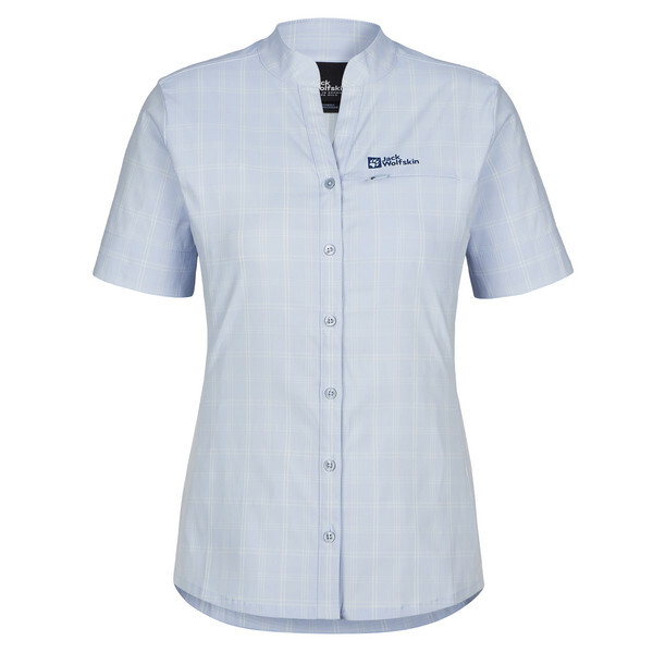 

Рубашка Jack Wolfskin, цвет Soft Blue Check