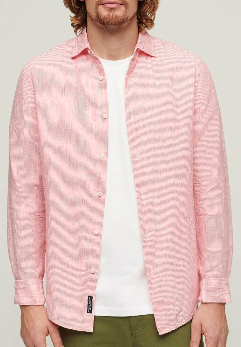 Рубашка CASUAL LONG SLEEVE Superdry, цвет new house pink stripe