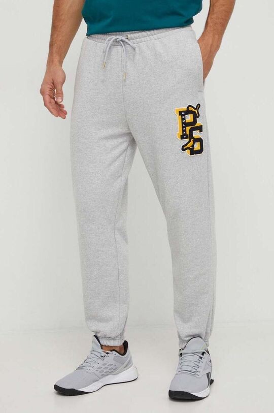 

Спортивные брюки из хлопка STAPLE Puma, серый