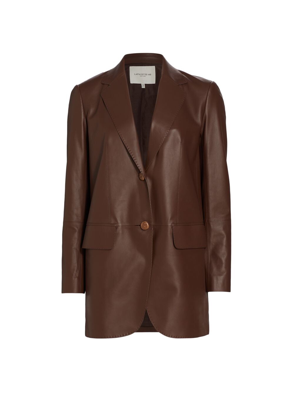 

Кожаный блейзер Lafayette 148 New York