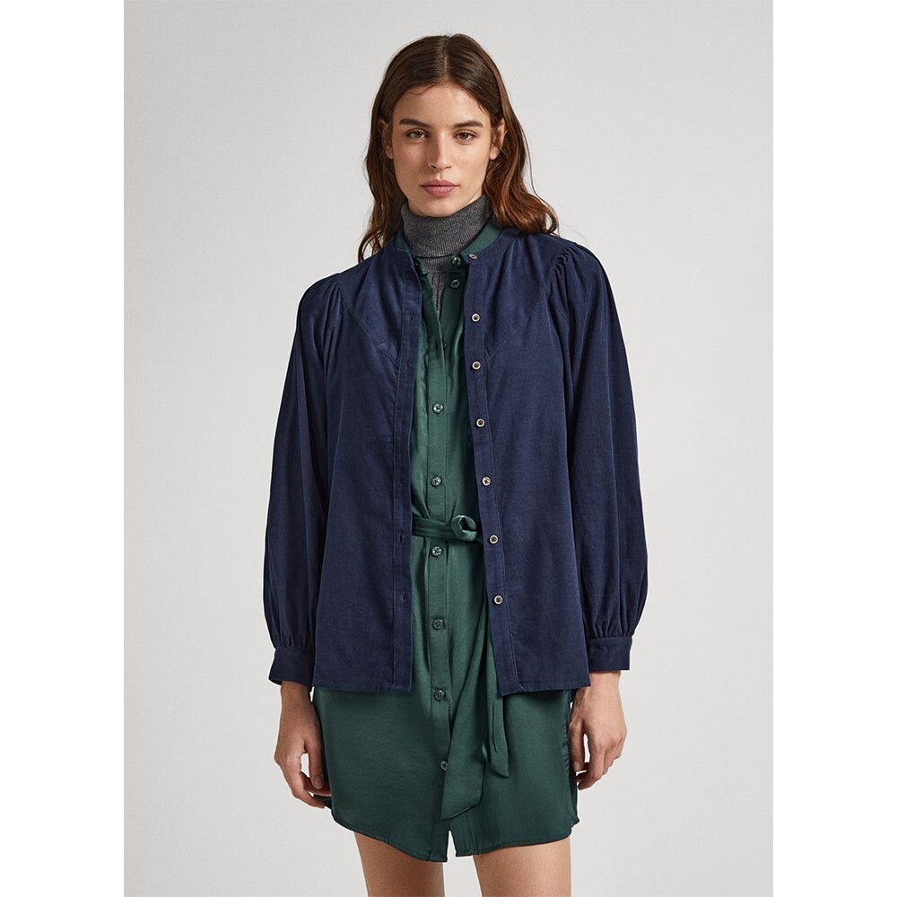 

Рубашка с длинным рукавом Pepe Jeans Nona, синий