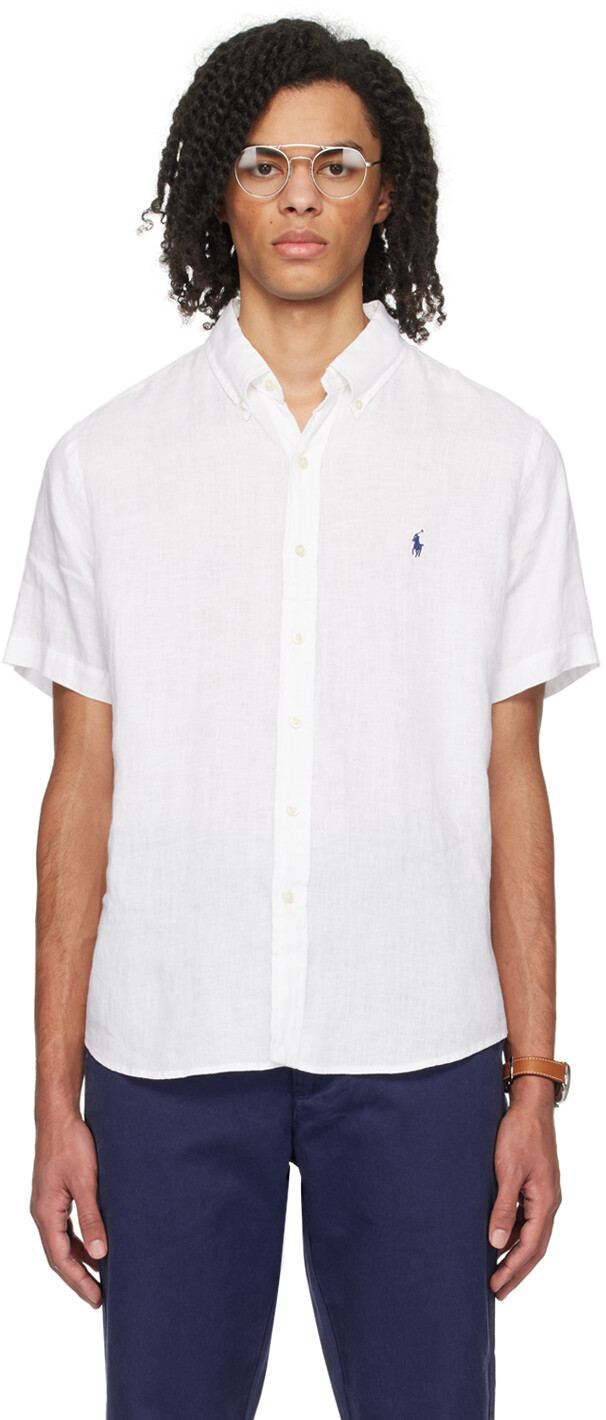 

Белая рубашка классического кроя Polo Ralph Lauren
