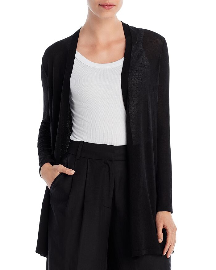 

Длинный открытый кардиган Eileen Fisher