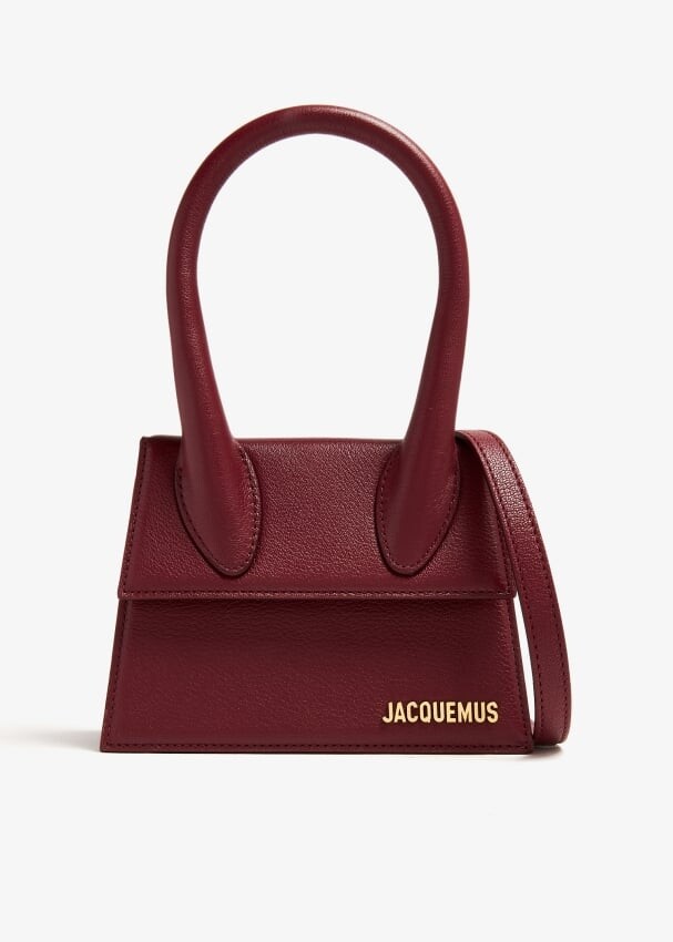 

Сумка Jacquemus Le Chiquito Moyen, бордовый