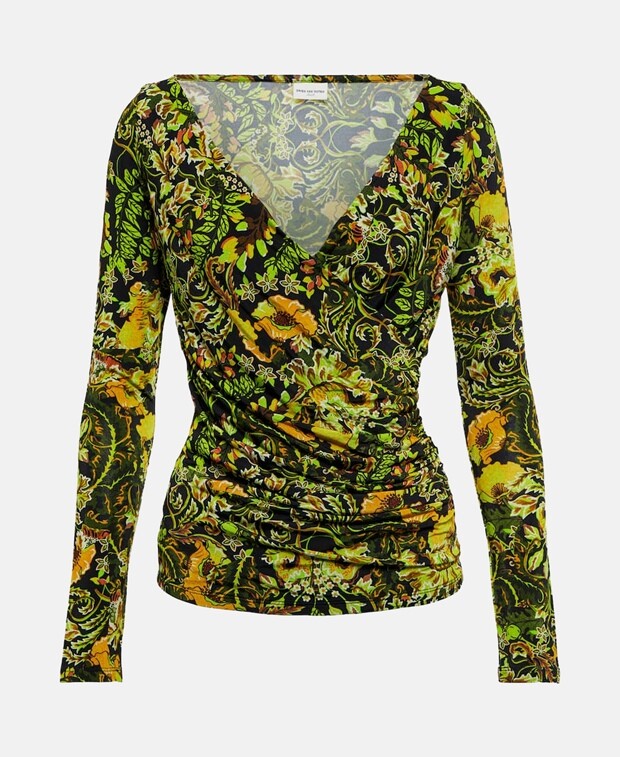 

Рубашка блузка Dries Van Noten, зеленый