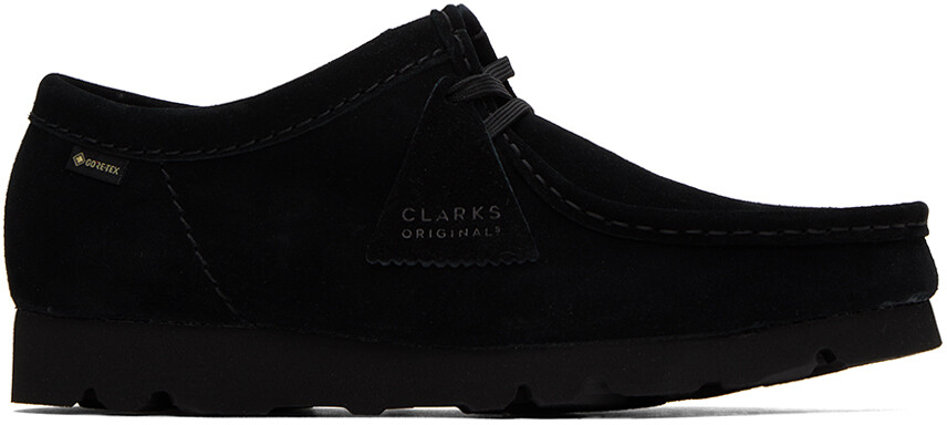 

Черные дерби Clarks Originals Wallabee, Черный