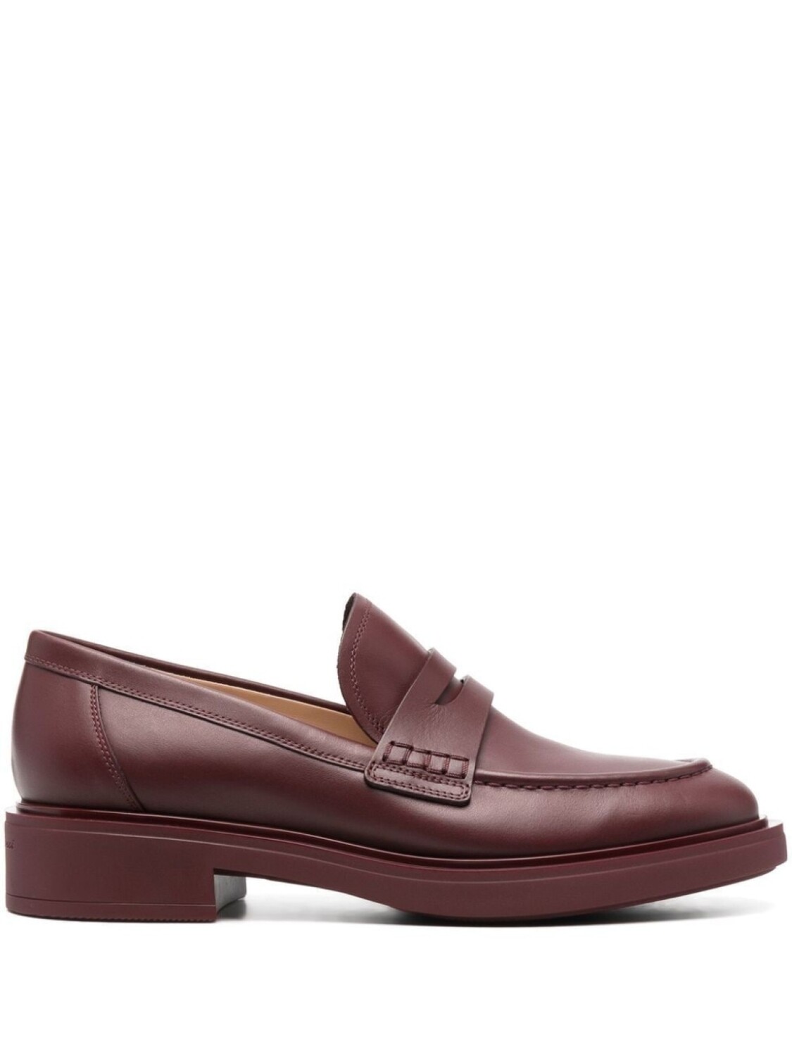 

Gianvito Rossi пенни-лоферы Harris, красный