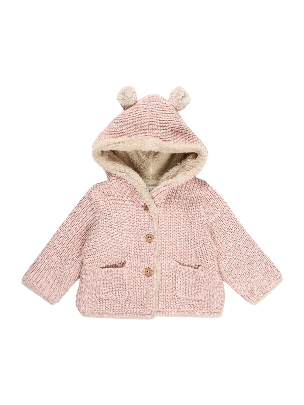 

Вязаный кардиган Gap, розовый