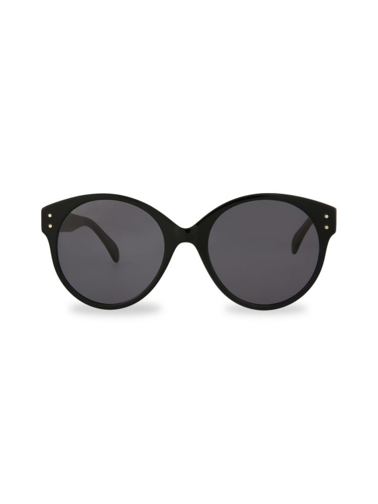 

Круглые солнцезащитные очки с шипами 54MM Alaïa, черный