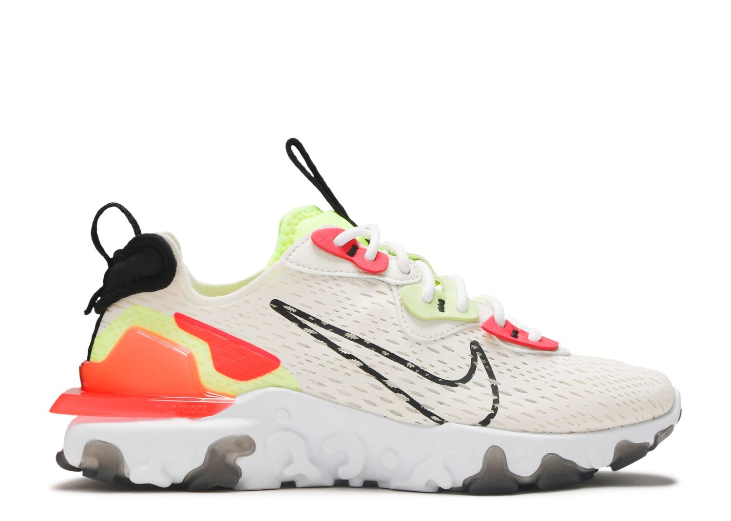 

Кроссовки Nike Wmns React Vision 'Pale Ivory', кремовый, Бежевый