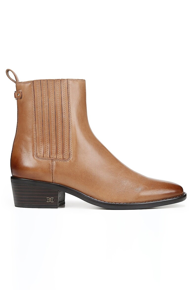 

Кожаные ботинки челси Bronson Sam Edelman, коричневый