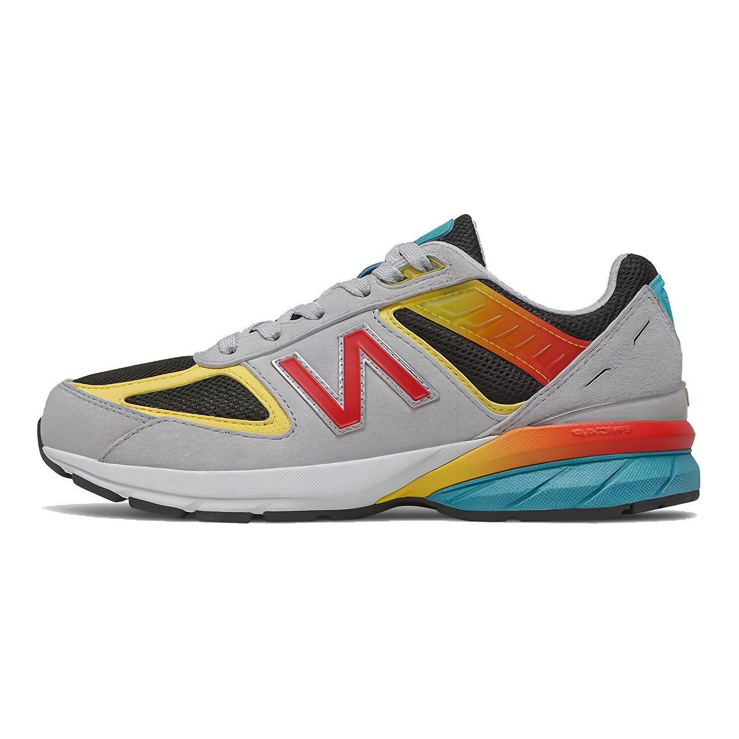 

Кроссовки детские NB 990 V5 GS Low-top Aluminum Gray / Yellow / Orange / White / Blue New Balance