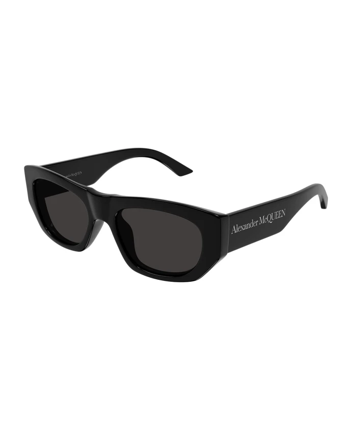 

Яркие солнцезащитные очки унисекс am0450s 001 Alexander Mcqueen, черный