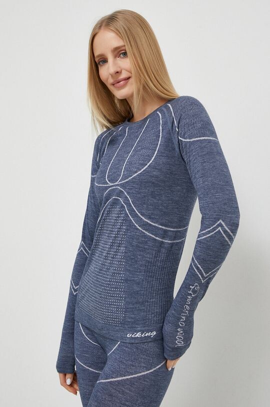 

Функциональный лонгслив Lana Pro Merino Viking, синий