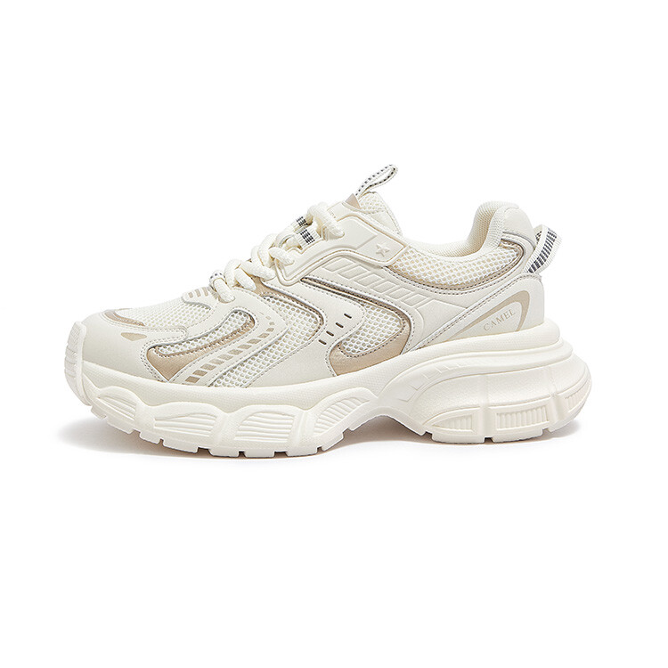 

Кроссовки CAMEL Chunky Sneakers Women's Low-top, серебряный