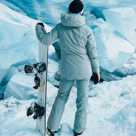 

Расклешенный пуховик AK GORE-TEX — женский Burton, цвет Petrol Green