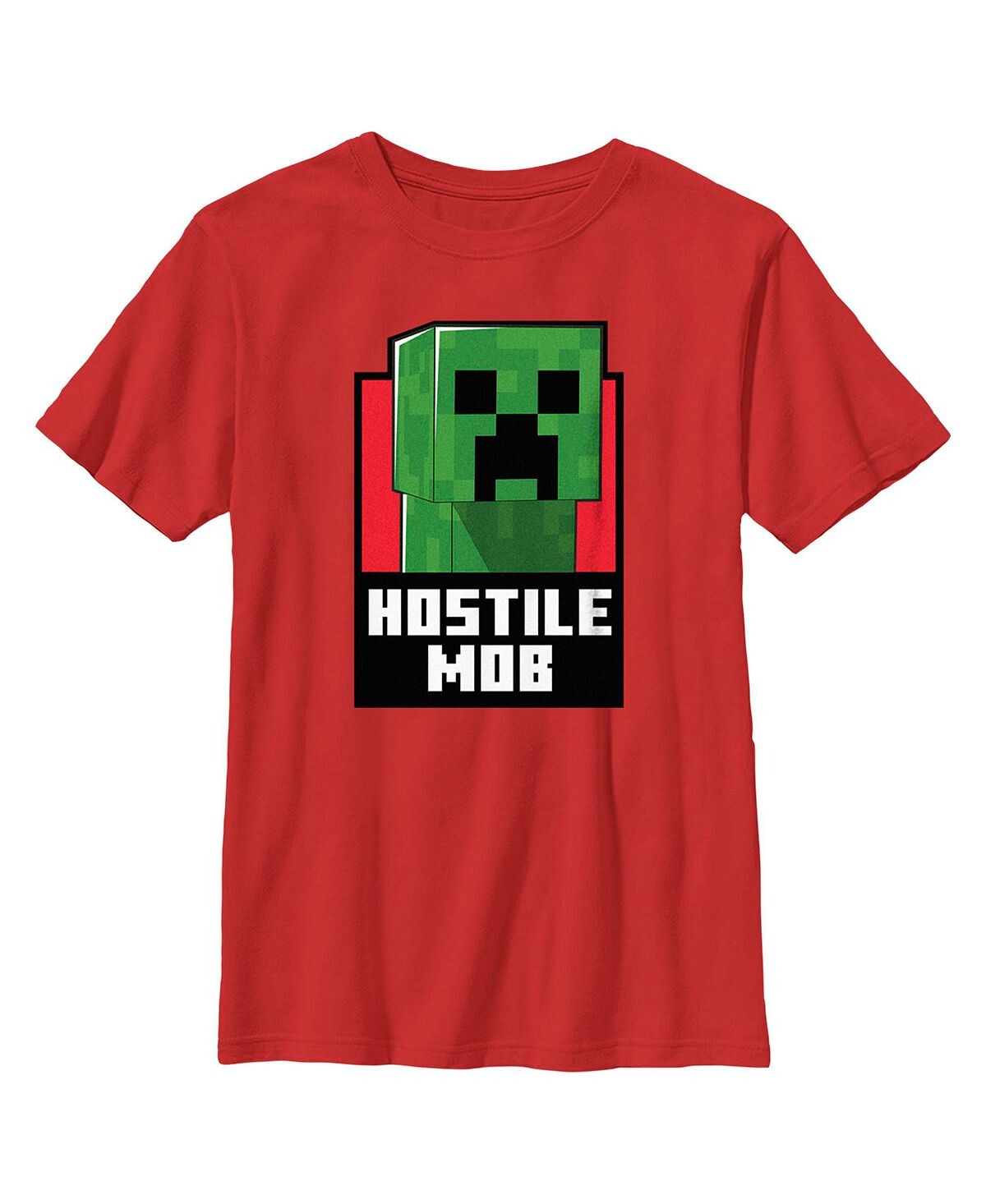

Детская футболка Minecraft Hostile Mob Creeper для мальчиков Microsoft