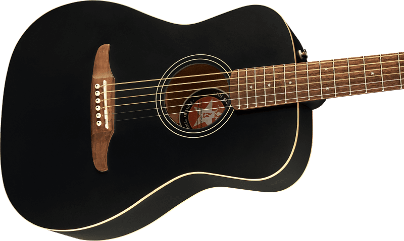 Акустическая гитара Fender Joe Strummer Campfire Walnut Fingerboard Matte Black акустическая гитара fender joe strummer campfire acoustic walnut fingerboard matte black w bag