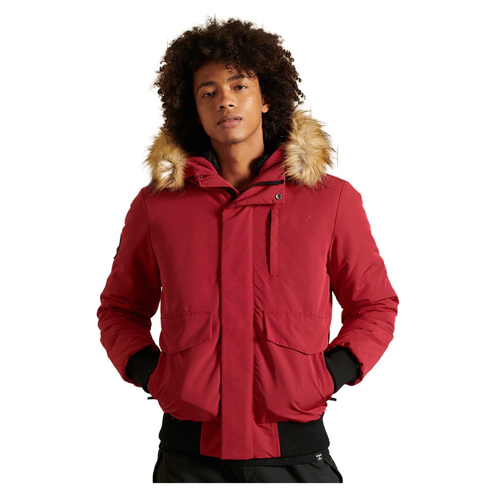 

Куртка Superdry Everest Bomber, красный