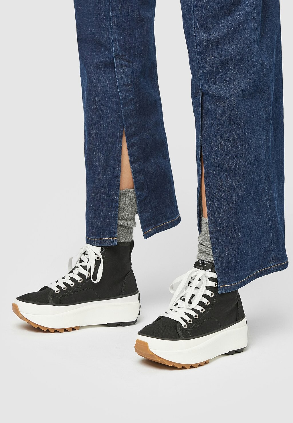 

Высокие кроссовки Pepe Jeans, черный