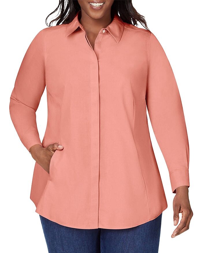 

Топ-туника Cici Non Iron Foxcroft Plus