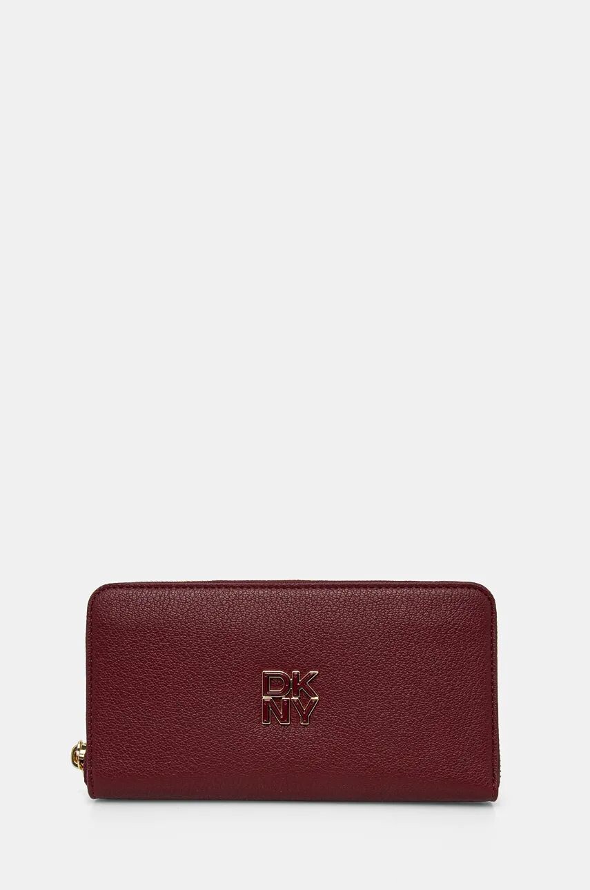 

Кожаный кошелек Dkny, гранатовый