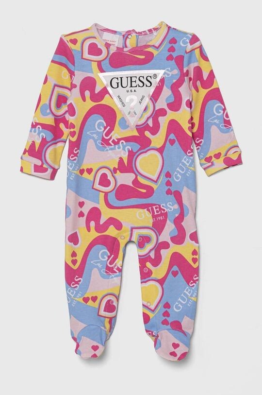 

Хлопковые детские комбинезоны Guess, мультиколор