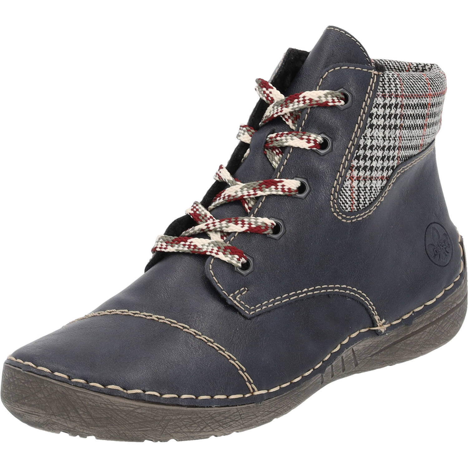 

Ботинки rieker Schnürstiefel, цвет ozean/grau-rost
