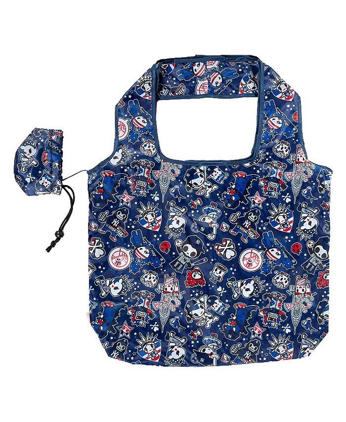 

Женская многоразовая большая сумка New York Yankees Tokidoki, синий