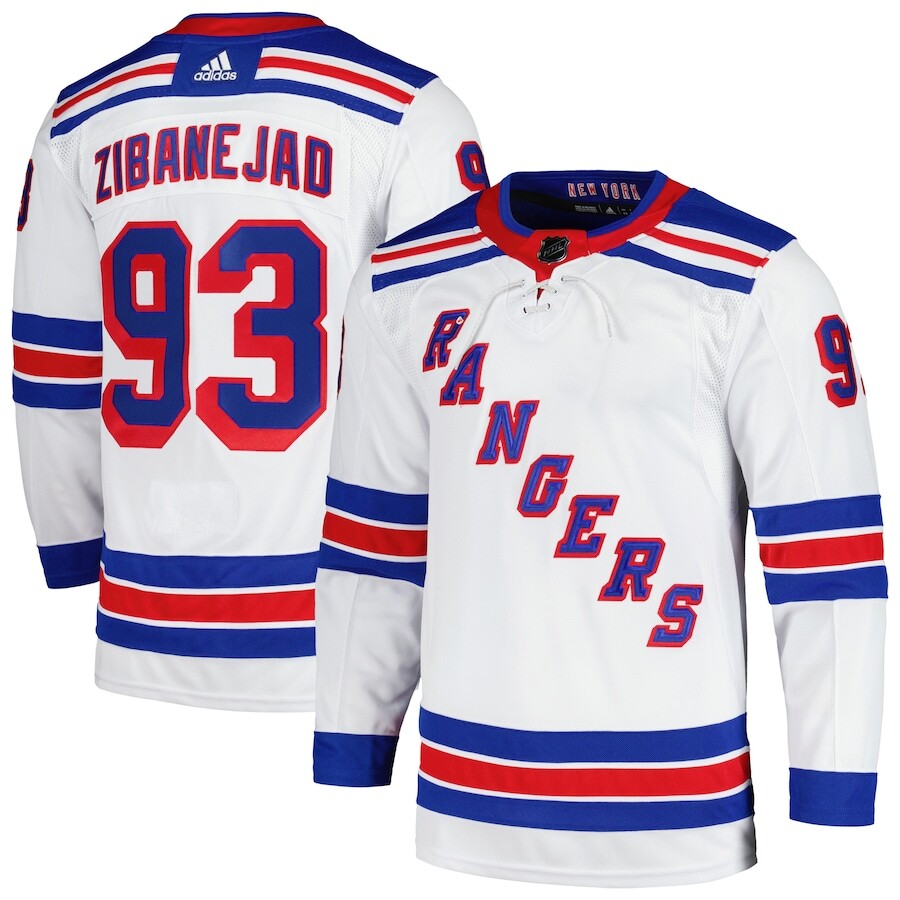 

Джерси adidas New York Rangers, белый