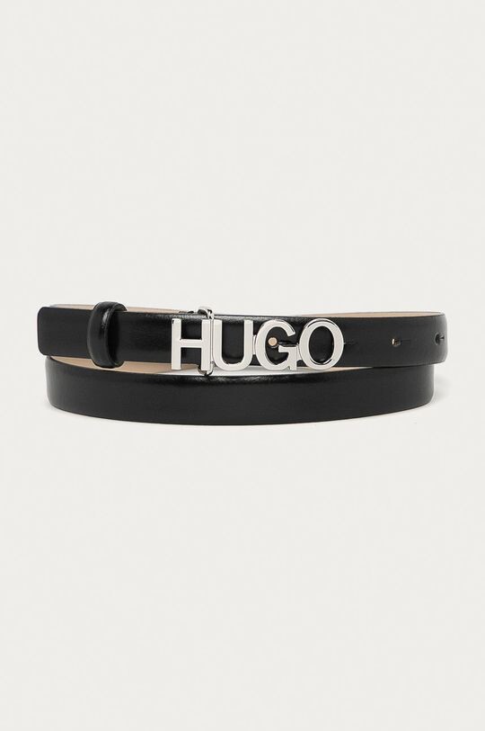 

Кожаный ремень Hugo, черный