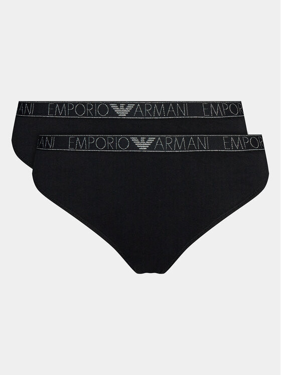 

Комплект из 2 женских трусов Emporio Armani Underwear, черный