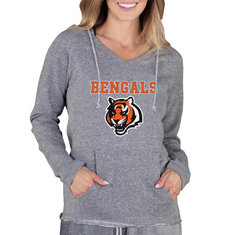 

Футболка с длинным рукавом Concepts Sport Cincinnati Bengals, серый