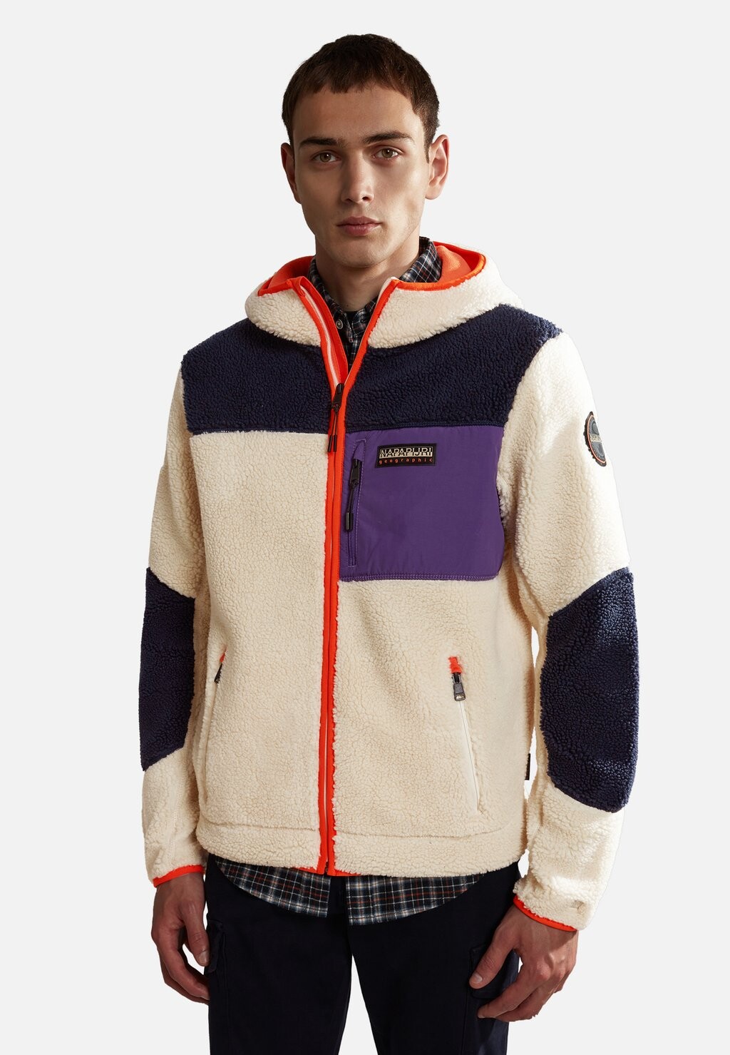 

Флисовая куртка YUPIK ZIP HOOD Napapijri, cb mg