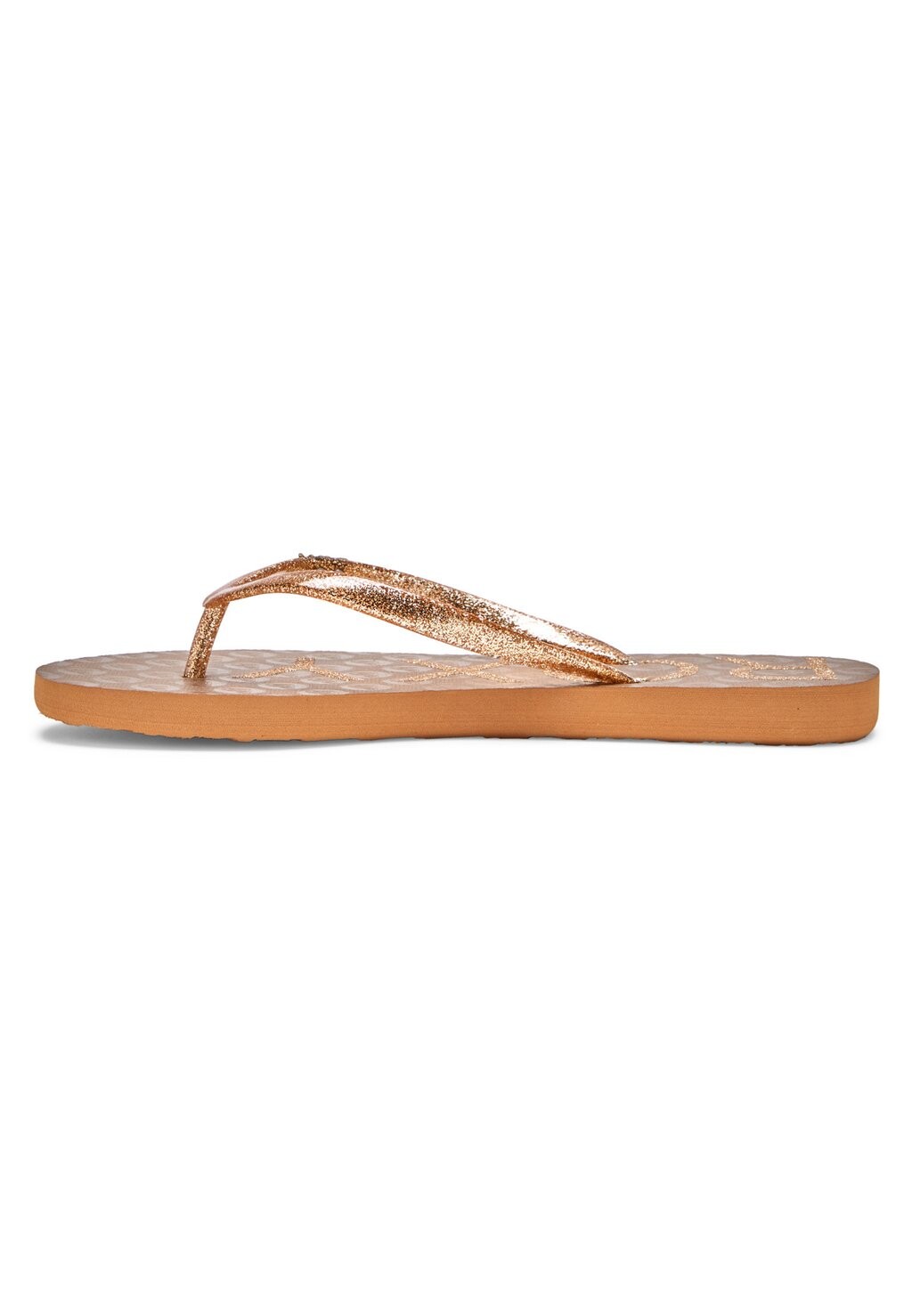

Шлепанцы VIVA SPARKLE Roxy, цвет bronze