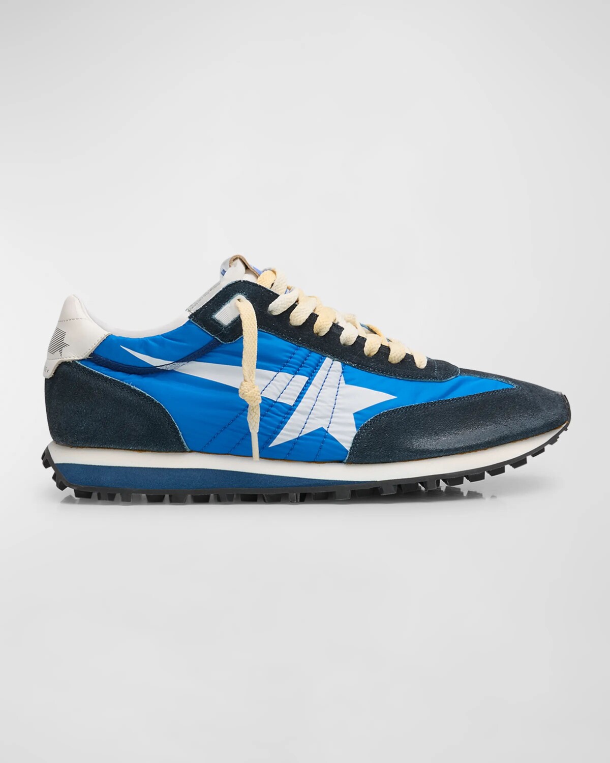 

Мужские низкие кеды Marathon из нейлона и замши Golden Goose, синий