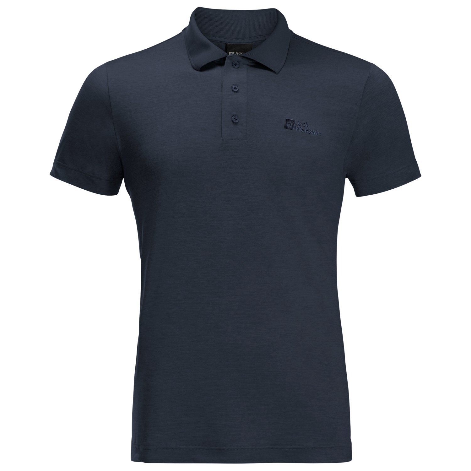 

Рубашка поло Jack Wolfskin Travel Polo, цвет Night Blue