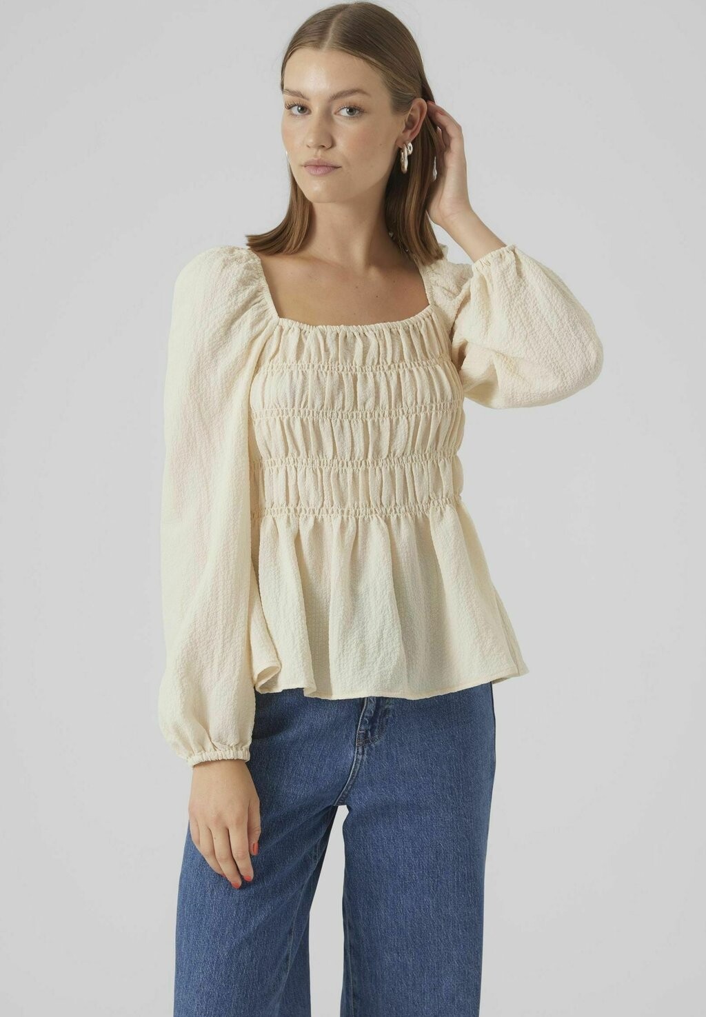 

Блузка Vero Moda, цвет birch