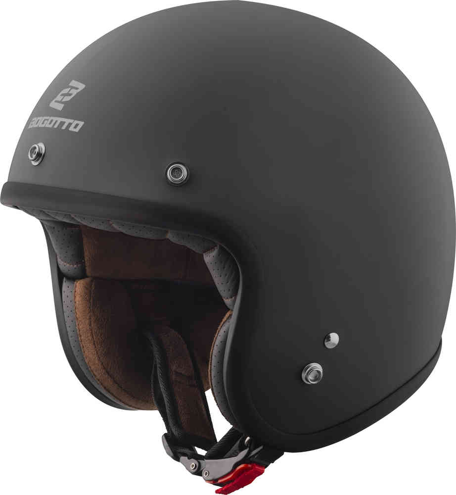 H541 Твердый реактивный шлем Bogotto, черный мэтт h595 1 реактивный шлем spn bogotto синий мэтт