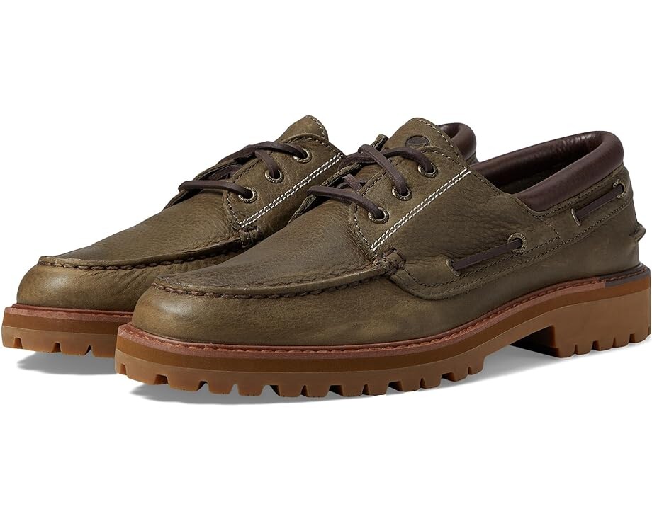 

Топсайдеры Sperry A/O Lug 3-Eye, оливковый