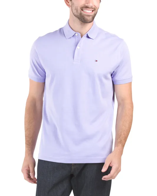 

Поло свободного кроя с короткими рукавами Richard Tommy Hilfiger, цвет Orchid
